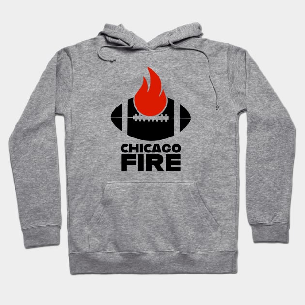 Defunct Chicago Fire WFL 1974 Hoodie by LocalZonly